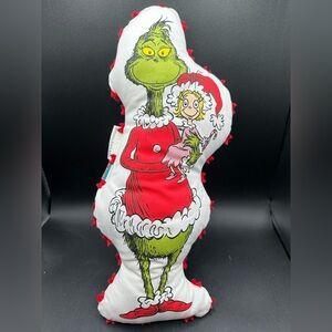 Pottery Barn Kids Grinch Pom Pom Cindy Lou Pillow